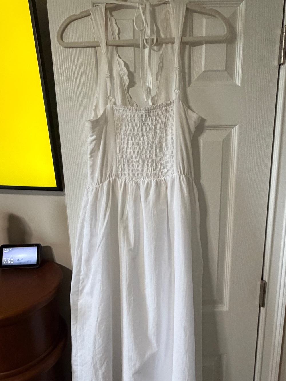 Wild Fable White Lace Embroidered Maxi Sundress - NWOT size S - Picture 4 of 8